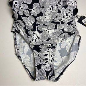 TOMMY HILFIGER Floral Halter Swimsuit